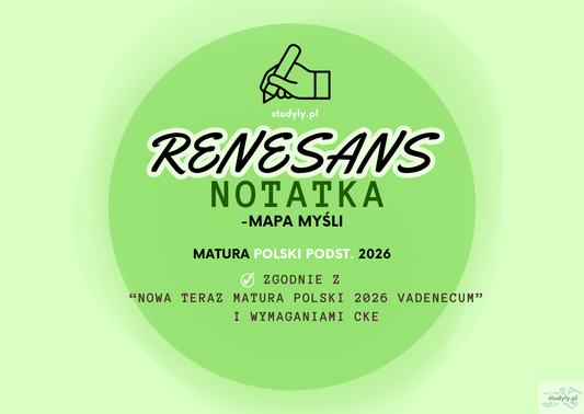NOTATKA- RENESANS PDF *zgodnie z wymaganiami CKE*