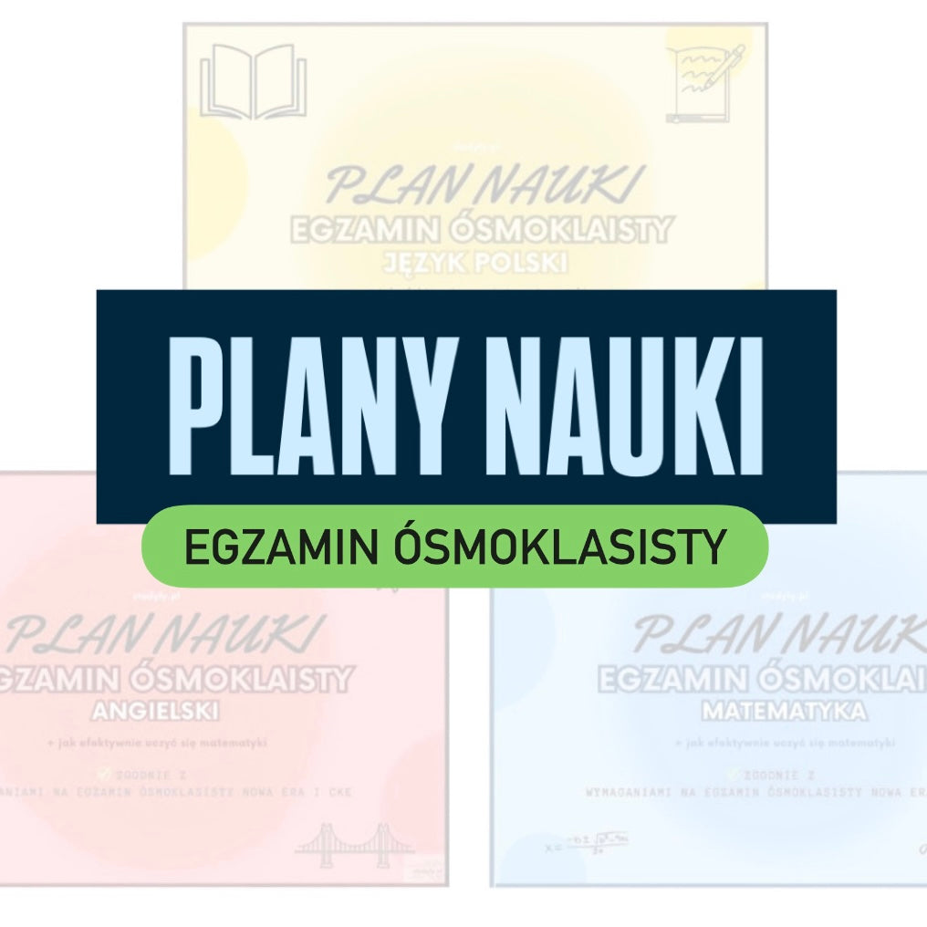 PLANY NAUKI egzamin 8-klasisty2026📚
