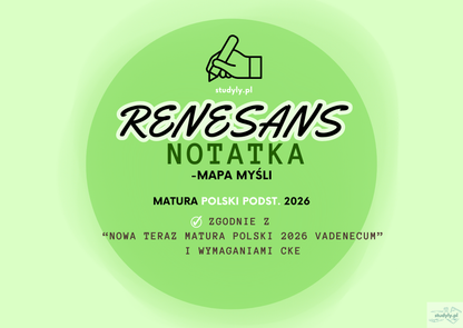 NOTATKA- RENESANS PDF *zgodnie z wymaganiami CKE*