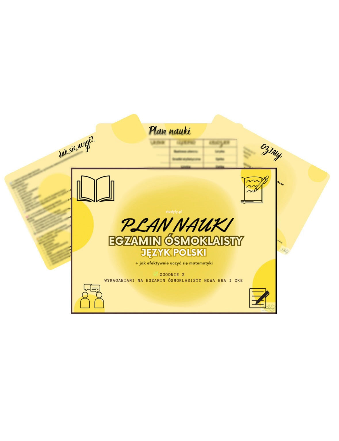 PLAN NAUKI- POLSKI ❗️grudzień-kwiecień❗️ *wymagania cke egzamin 8-klasisty*