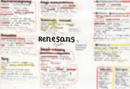 NOTATKA- RENESANS PDF *zgodnie z wymaganiami CKE*